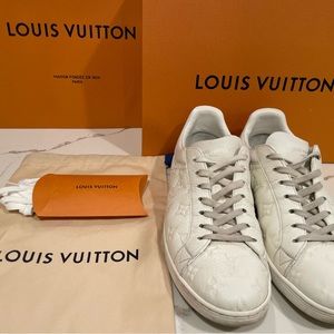 Louis Vuitton Luxembourg Sneaker white sz 8
